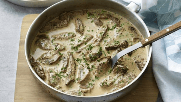 Pork Stroganoff
